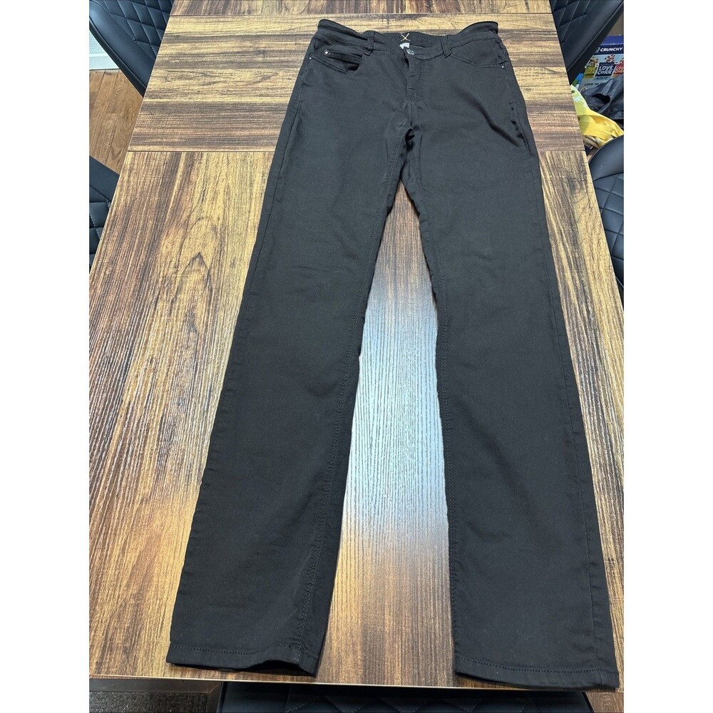 Dream Jeans by Mac Denim Straight Leg 5401-90-355L D999 Black Size 8 EUC